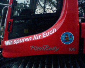 neuer Pistenpulli