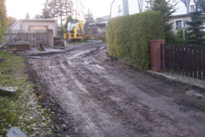 Baubeginn Deckenerierung Andreas-Schubert straße 2. Teilabschnitt