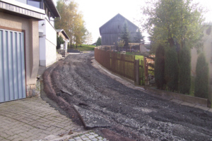 Baubeginn Deckenerierung Andreas-Schubert-Straße