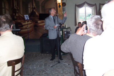 Gedenkfeier zum 200. Geburtstag von Johan Andreas Schubert