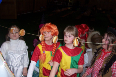 Faschingsveranstaltung in der Turnhalle Wernesgrün