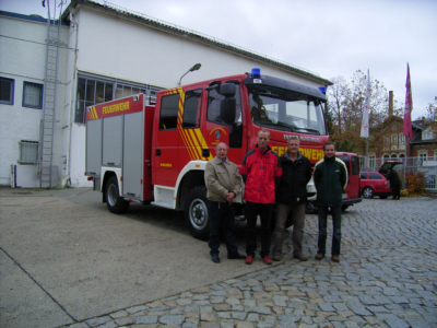 Die Freiwillige Feuerwehr bekommt ein neues Löschfahrzeug