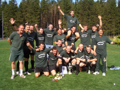 Fußballteam SV Grün-Weiß Wernesgrün