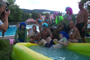 Bade und Neptunfest im Wernesgrüner Freibad